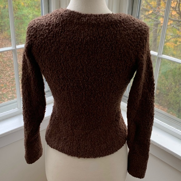 TWIGGY soft stretchy scoop neck bodycon sweater - Picture 5 of 7